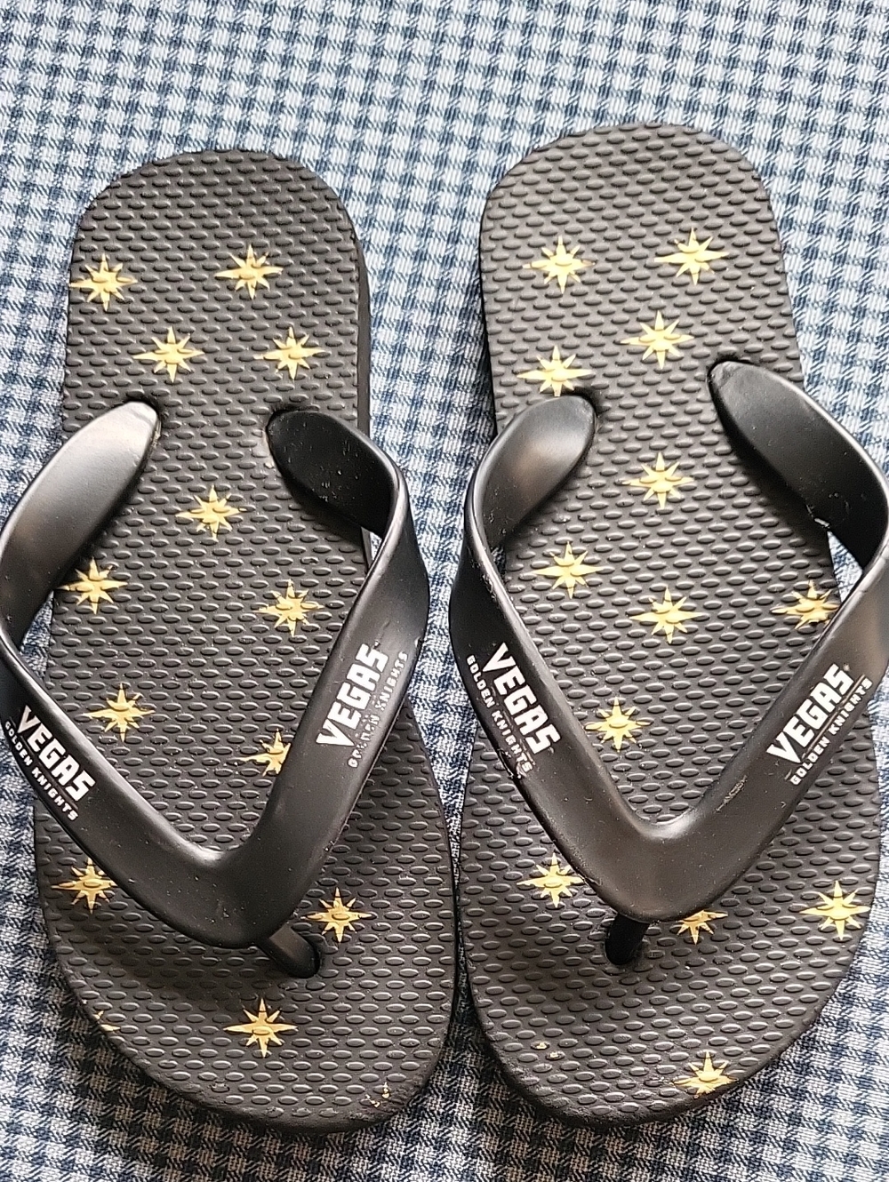 Kids' Vegas Golden Knights Flip Flops
